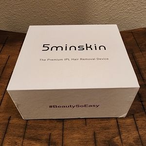 IPL 5MINSKIN LASER HAIR REMOVAL DEVICE BRAND NEW